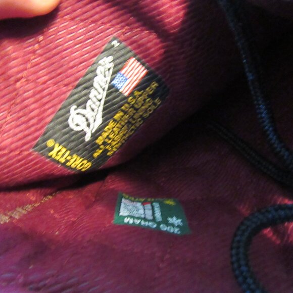 Mens Danner Fort Lewis Gore Tex Waterproof  Insulated Work Boots Sz 5.5 Black - Picture 8 of 9